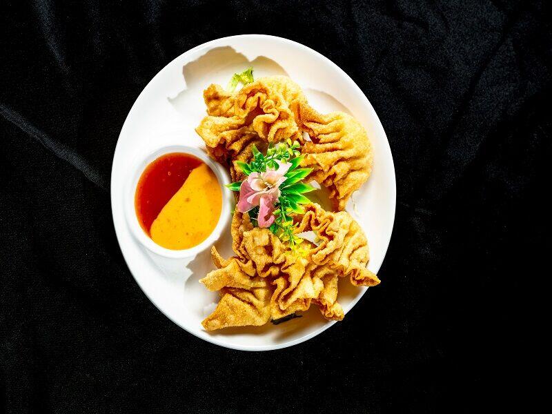A4. Crispy Cheese Crab Puffs (6)